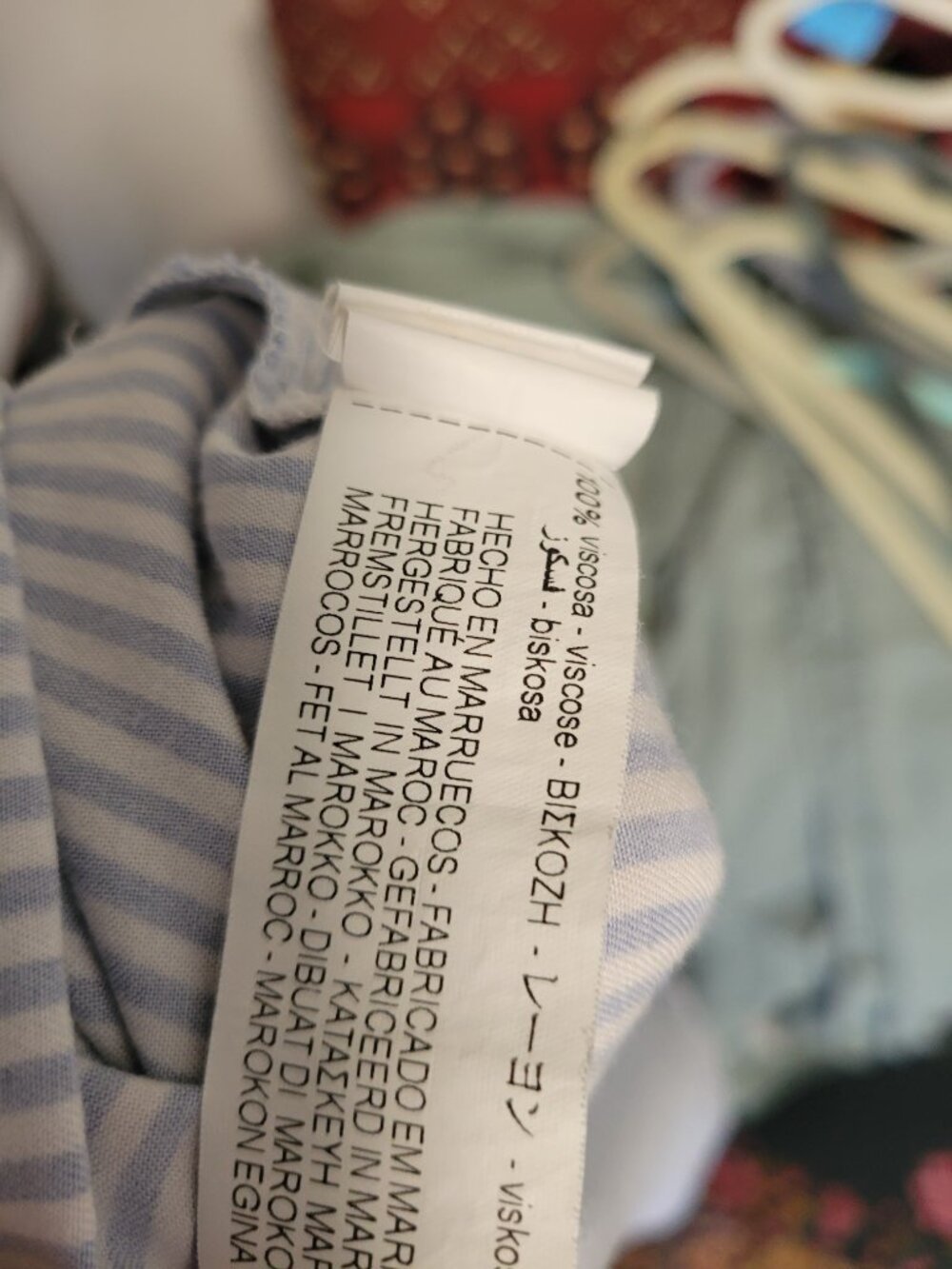 Zara Oversized Striped Shirt Size XL - Picture 5 of 5